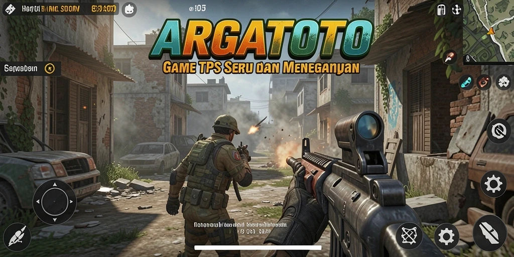 Tampilan gameplay seru ARGATOTO dengan aksi menegangkan.