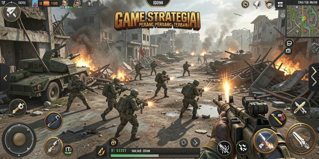 Gameplay seru dengan strategi yang dalam di ID098.