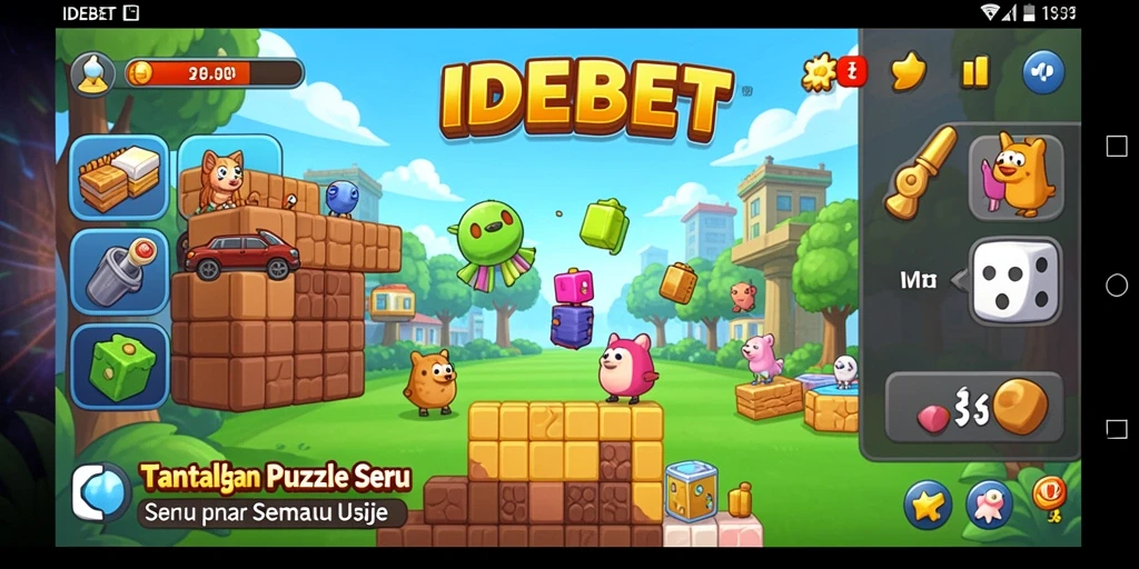 Tampilan gameplay IDEBET yang menarik dan penuh tantangan.