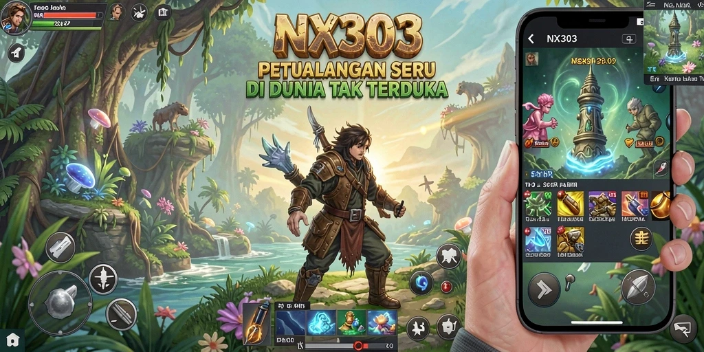 Tampilan screenshot dari gameplay seru NX303 yang penuh petualangan.