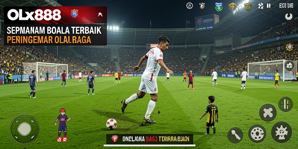 Tampilan gameplay OLX888 yang dinamis dan mendebarkan.
