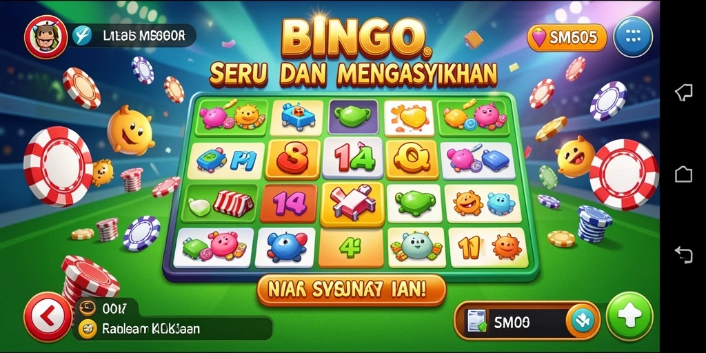 Screenshot gameplay Bingo yang menampilkan keseruan permainan.