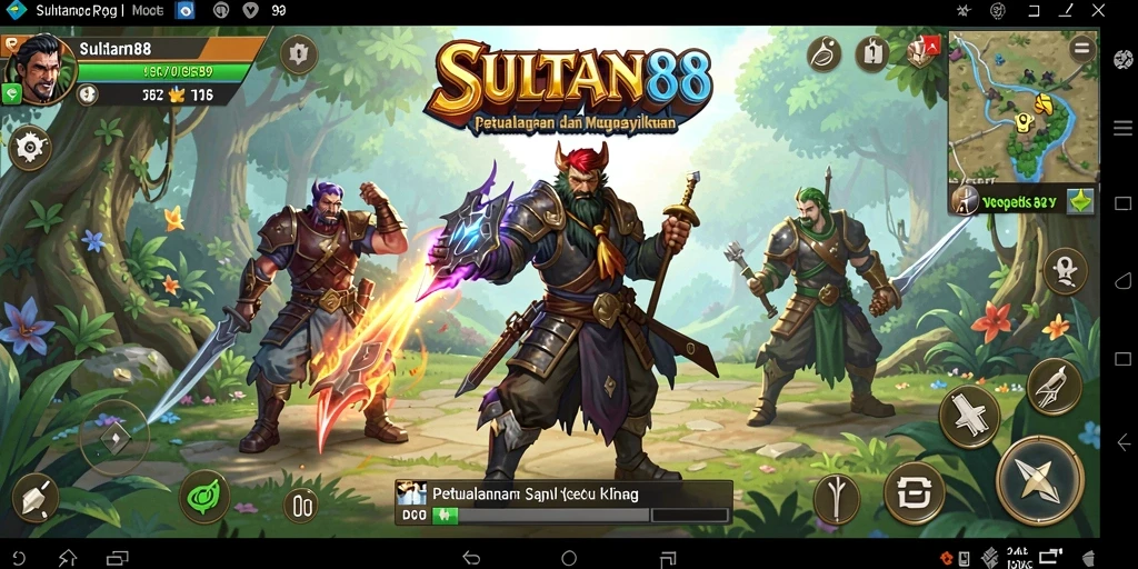 Tampilan menarik dari SULTAN88 saat gameplay RPG yang menegangkan.